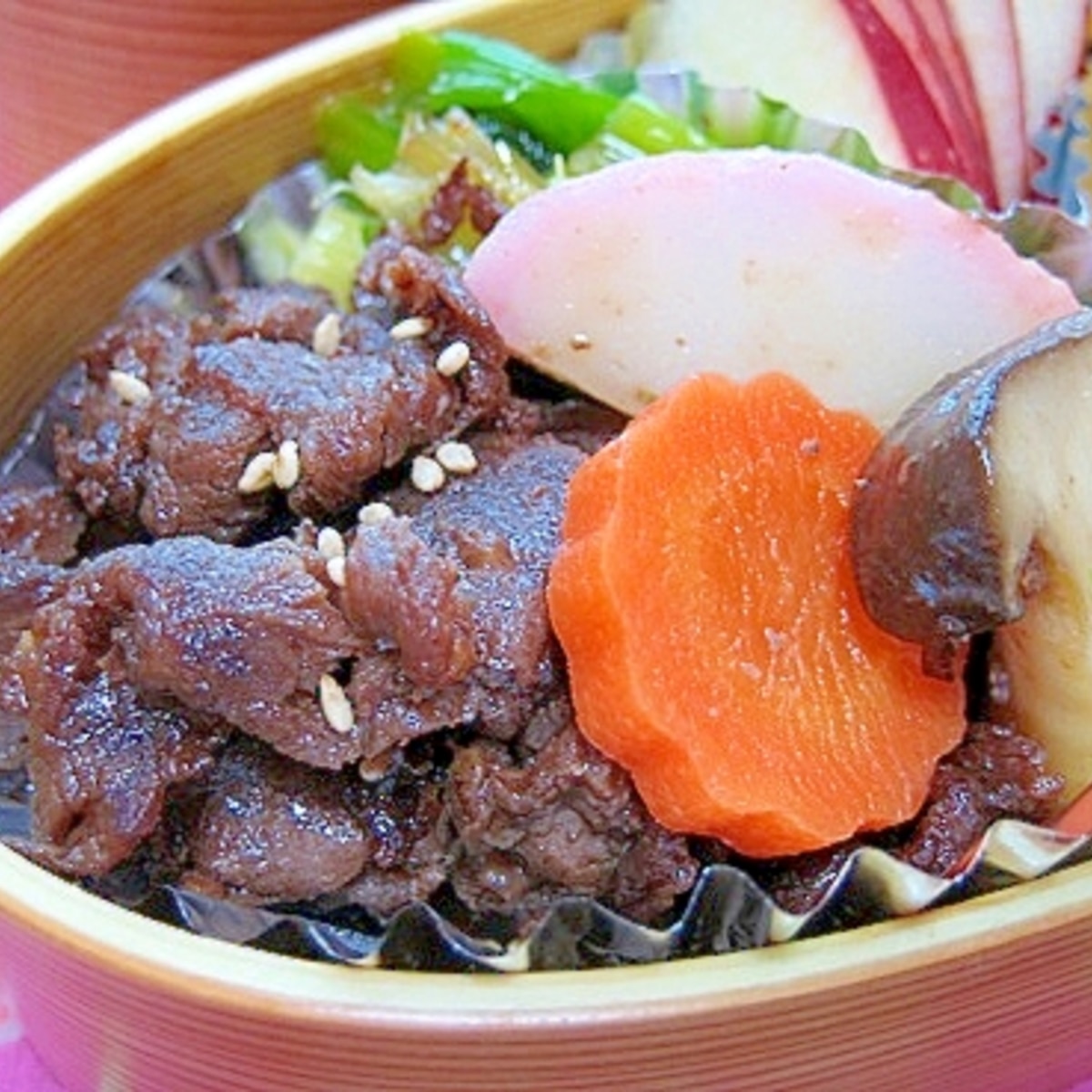 お弁当に 柔らか牛コマすき焼き風 レシピ 作り方 By パウダー07 楽天レシピ お弁当に 柔らか牛コマすき焼き風 レシピ 作り方 By パウダー07 楽天レシピ